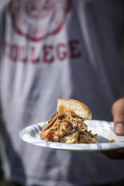 Atlanta Food and Wine Festival Atlanta Food and Wine Festival Barbeque food plate