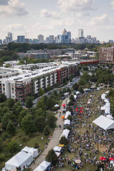 Atlanta Food and Wine Festival Atlanta Food and Wine Festival Street food crowd